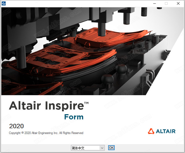 Altair Inspire Form2020安装教程2
