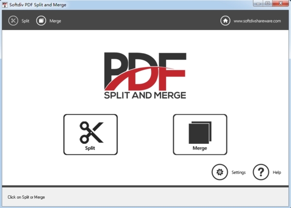 Softdiv PDF Split and Merge软件图片