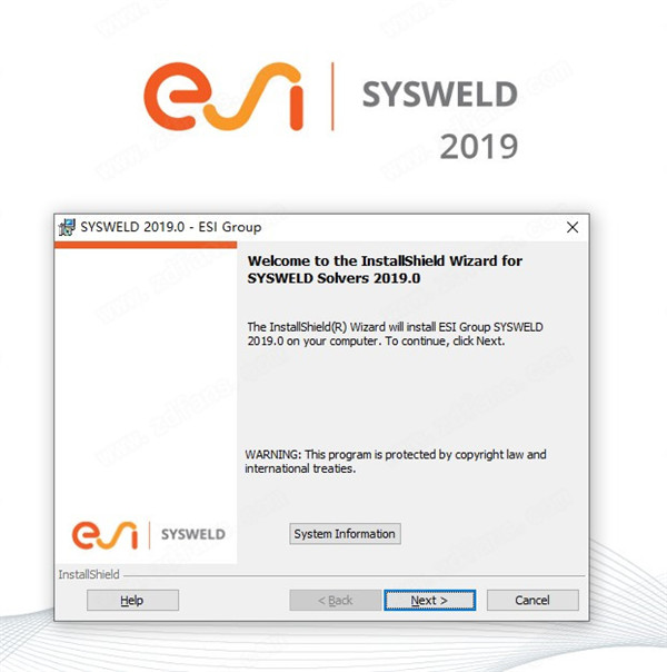 SysWeld 2019安装教程1