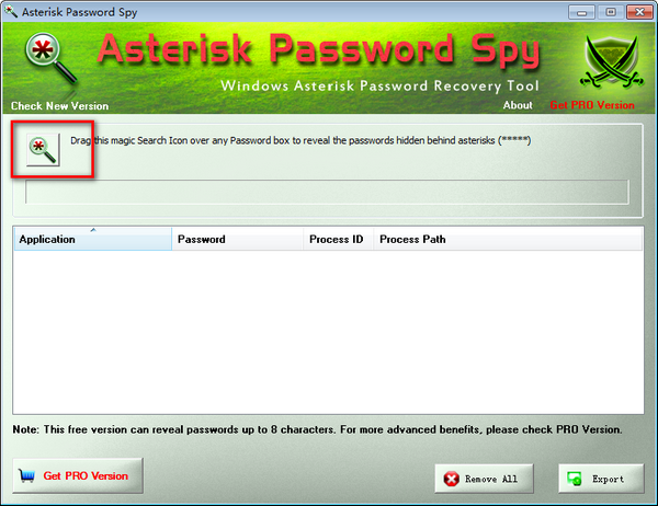 Asterisk Password Spy图片2