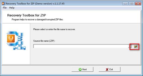 Recovery Toolbox for ZIP截图3