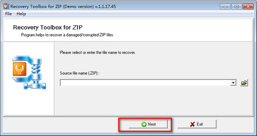 Recovery Toolbox for ZIP截图4