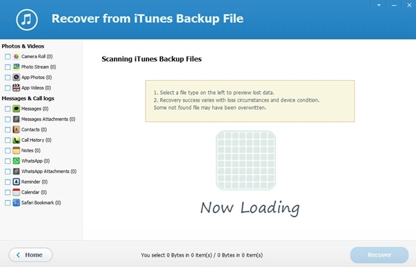 Free iTunes Backup Extractor软件图片3