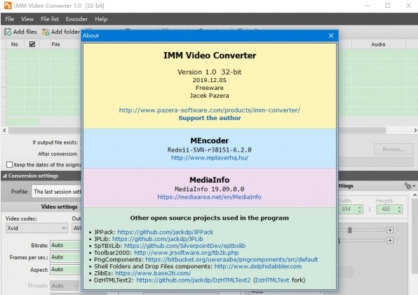 Pazera IMM Video Converter软件图片2