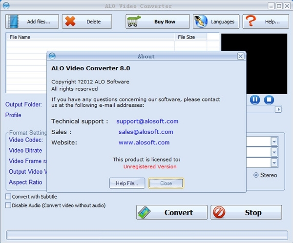 ALO Video Converter软件图片2