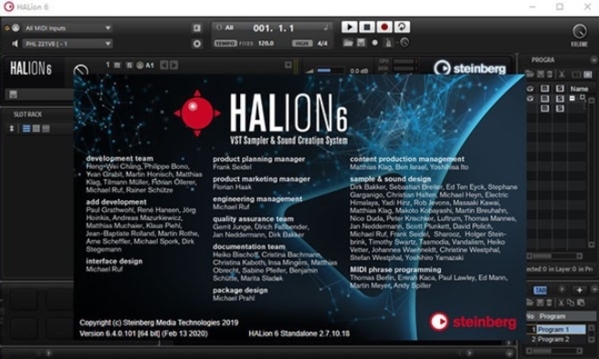 Steinberg HALion软件图片