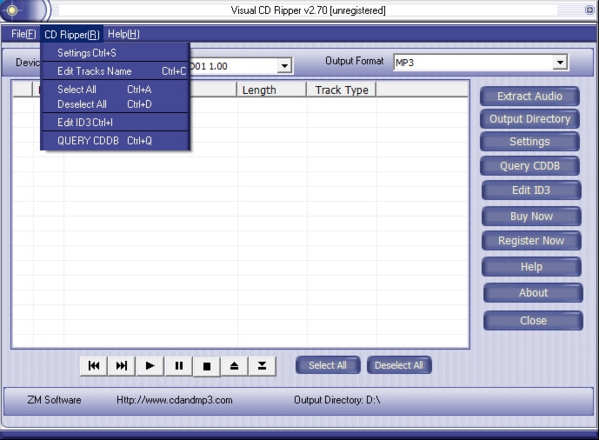 Visual CD Ripper软件图片3