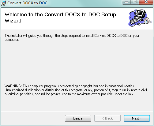 Convert Docx to Doc图片