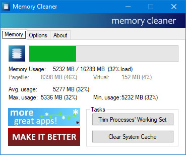Memory Cleaner截图