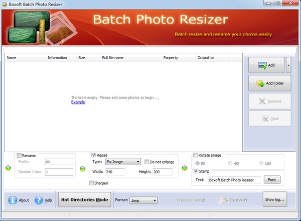 Boxoft Batch Photo Resizer图片3