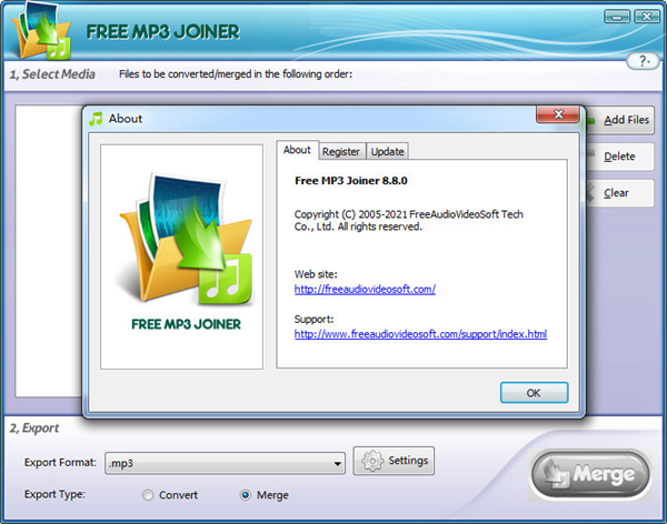 Free MP3 Joiner图