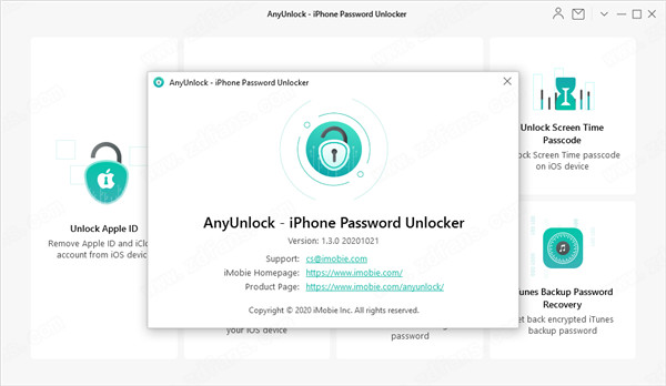 AnyUnlock iPhone Password Unlocker图