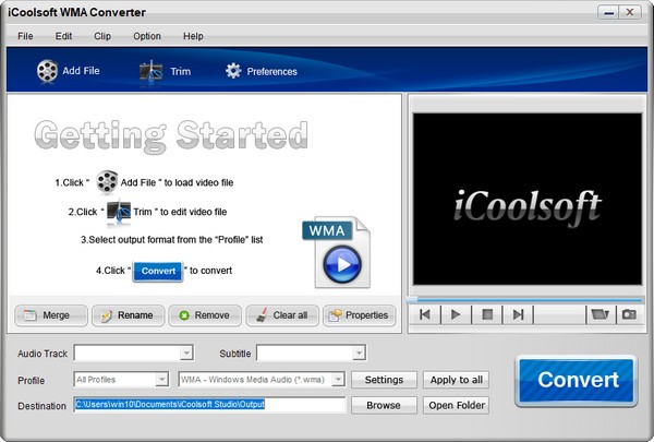 iCoolsoft WMA Converter截图