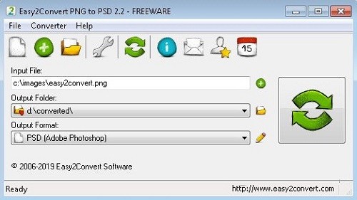 Easy2Convert PNG to PSD截图