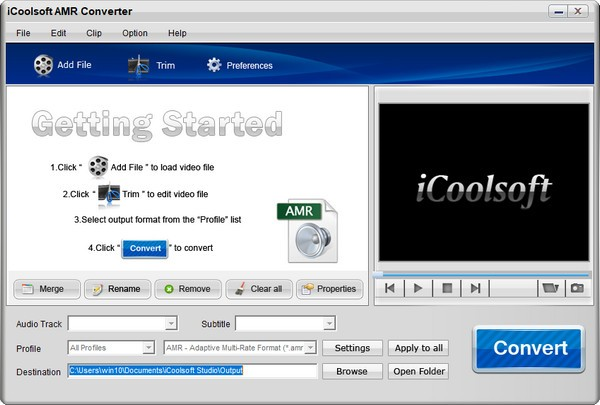 iCoolsoft AMR Converter截图