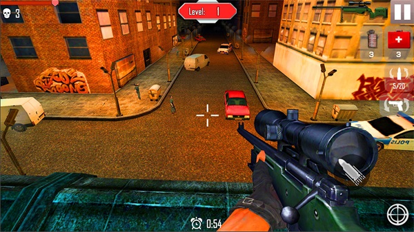 狙击杀手3D现代城市战争1