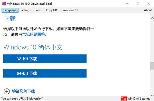 Windows 10 ISO Download Tool图片9