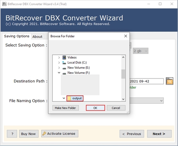 BitRecover DBX Converter Wizard图片13