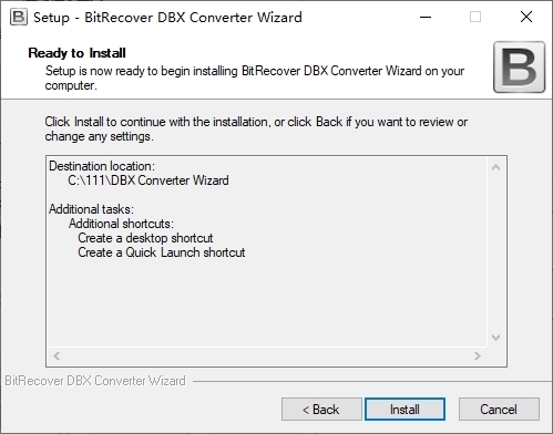 BitRecover DBX Converter Wizard图片6