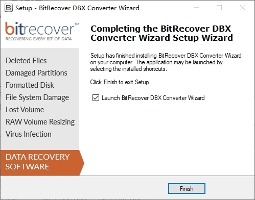 BitRecover DBX Converter Wizard图片7