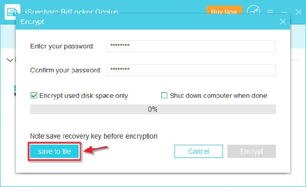 iSunshare BitLocker Genius截图4