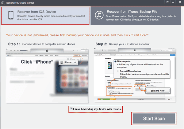 iSunshare iOS Data Genius图片7