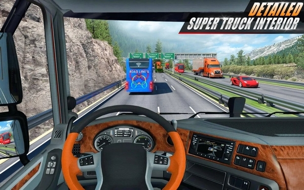 欧洲卡车驾驶模拟器3D破解版图片