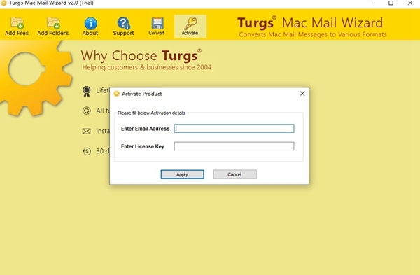 Turgs Mac Mail Wizard软件截图1