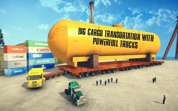 超大货物运输车卡车模拟器2018全关卡解锁版3