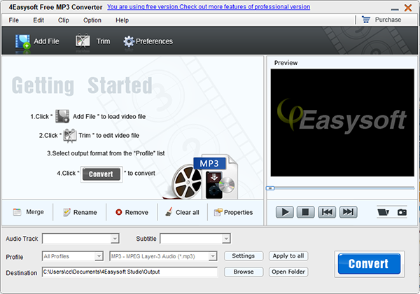 4Easysoft Free MP3 Converter图片