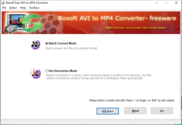 Boxoft free AVI to MP4 Converter图片