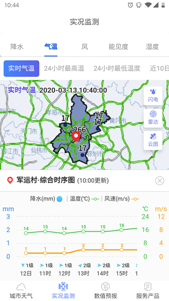 武汉交通气象截图2