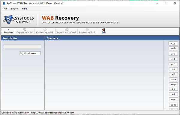 SysTools WAB Recovery图片