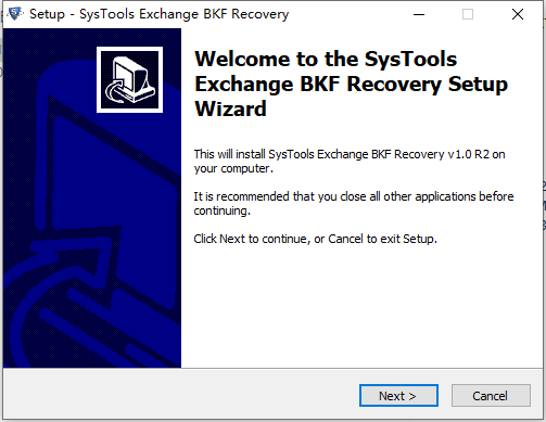 SysTools Exchange BKF Recovery图片