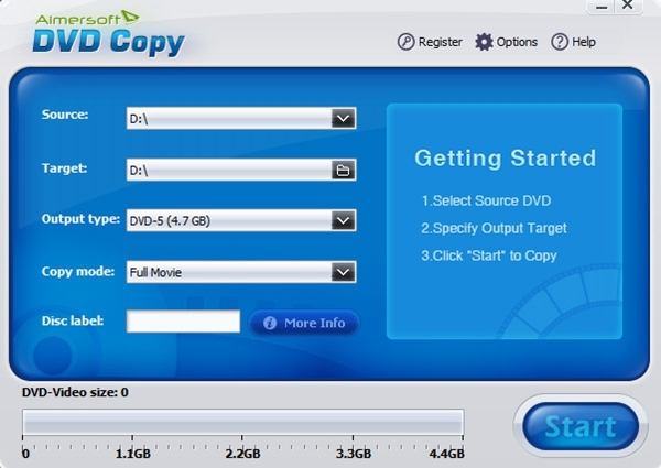 Aimersoft DVD Copy图片1