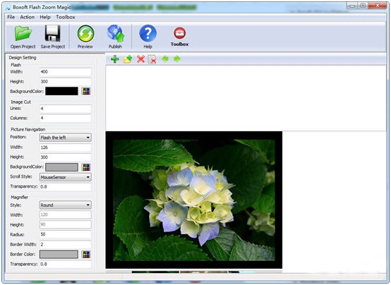 Boxoft Flash Zoom Magic图片2