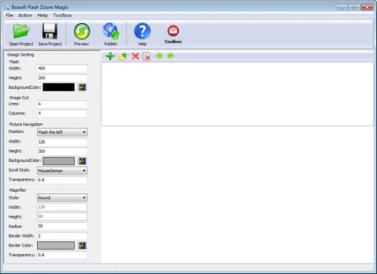 Boxoft Flash Zoom Magic图片1