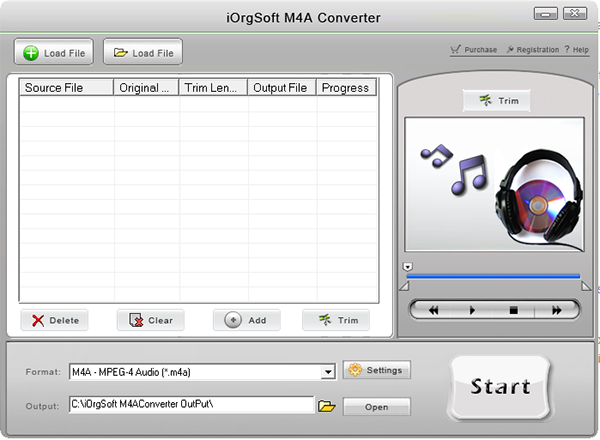 iOrgSoft M4A Converter图片