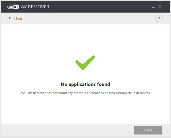 ESET AV Remover4