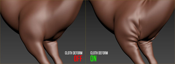 Cloth Deform截图