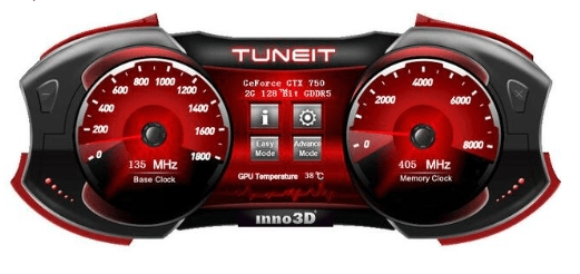 INNO3D TUNEIT OC UTILITY图片