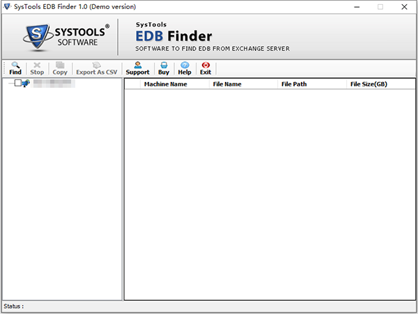 SysTools EDB Finder图片