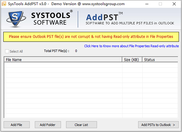 SysTools AddPST图片