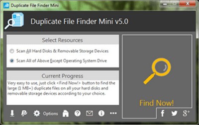 Duplicate File Finder Mini截图