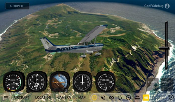 GeoFS Flight Simulator截图2