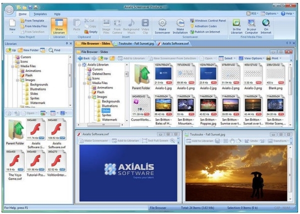 Axialis Screensaver Producer图片1