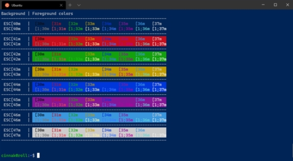 Windows Terminal配色方案