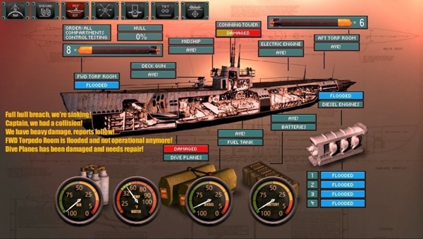 军用潜艇模拟器图片