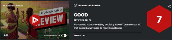 《人类》IGN评价
