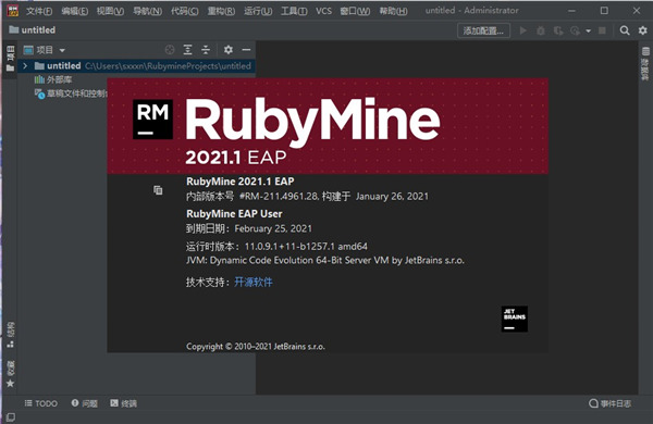 JetBrains RubyMine图片1